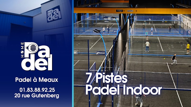 Home Padel — 7 pistes de padel indoor à Meaux
