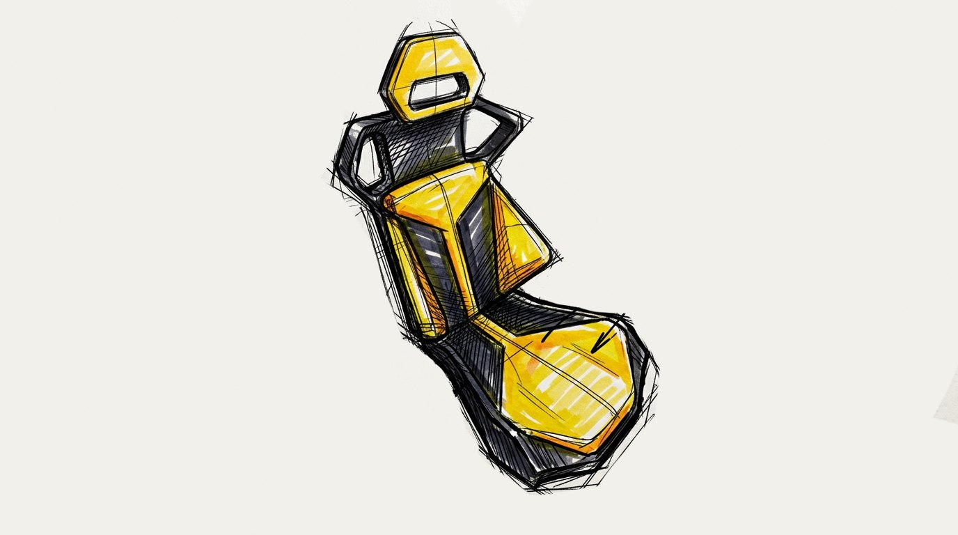 Seat colour sketch
