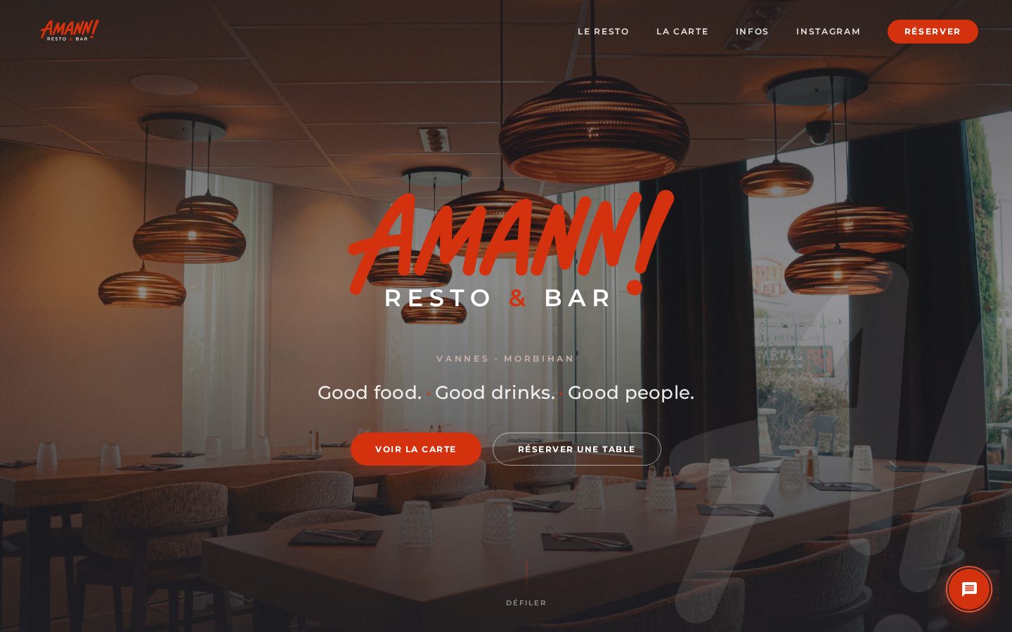Amann! — Resto & Bar à Vannes